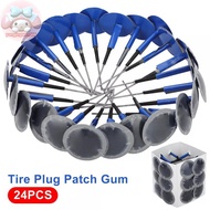 YANGWEN 24pcs Tire Patches Kit 36*4mm Tire Repair Patch Plug Kit Mushroom Plug Patch Gum For Tire Tr