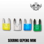 MINI FLAT FUSE - MINI PLUG FUSE 15A 20A 25A 30A