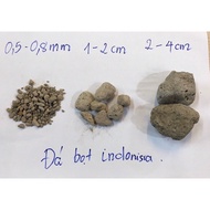 Indo pumice stone (pumice stone, volcanic stone) of all sizes, 1kg package - increases essential min