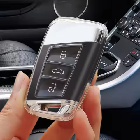 For VW Maiteng 330 Key Set 380 Packs 2024 Passat 23 B8 Wei Luan Buckle Cc Transparent Case Key Acces