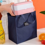 ISITA Lunch Bag Women Waterproof Kids Letter Outdoor Storage Bags Camping Casual Bag Grocery Bag Lunch Box