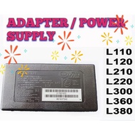 (SPARE PART)Original Epson Adapter L120 L210 L220 L360 L380 Power Supply