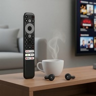 TOILEUM RC902V FMR6 Wireless Voice & Bluetooth Remote for TCL QLED TV 55C728 X925 TOILEUM RC902V FMR