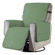 TuPAC24ผ้าคลุม Sofa Recliner ผ้าคลุมเก้าอี้ห้องรับรองหรูหราแบบปรับเอนได้กันน้ำกันลื่นกันฝุ่นรองเบาะโซฟามีกระเป๋าหลายใบผ้านุ่ม