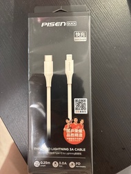 Pisen Type-C to Lightning 3A 充電線