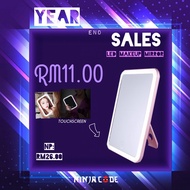 LED MAKEUP MIRROR / PINK , WHITE