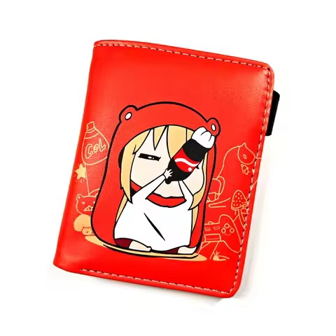 Anime Himouto! Umaru-chan Doma Umaru Short Wallets with Coin Purse