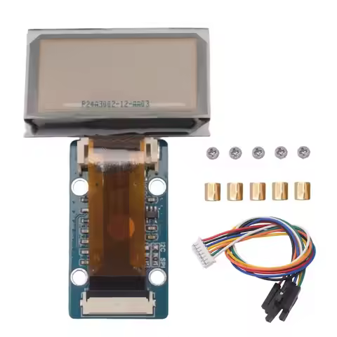 ABJG-1.51-Inch Transparent OLED Screen OLED Display 128X64 Resolution Display SPI/IIC I2C Parallel I
