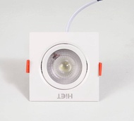 HIET LED DOWNLIGHT โคมเพดานฝังฝ้า โคมดาวน์ไลท์ 5W  ทรงกลม / ทรงเหลี่ยม