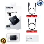 【Gutana】 ↂ❂№ samsung T5 portable ssd hard drive 1tb 2TB 500GB External Solid State Drives USB 3.1 Gen2 and backward compatible for PC