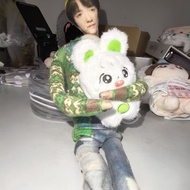 精选/selected时代少年团周边贺峻霖老鼠干抽象无白边玩偶手脚有铁丝骨架可活动He Junlin Rat Dried Abstract Around the Youth League of the