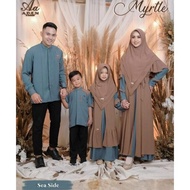 SARIMBIT MYRTLE FAMILY SERIES BY ADEN HIJAB ORIGINAL BRANDED GAMIS