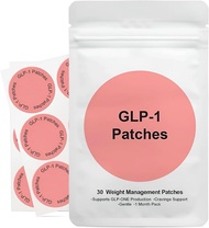 GLP-1 Patches with L-Glutamine Cinnamon Chromium Pomegranate & Berberine Skin Firming Therapy - (30