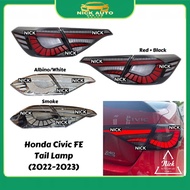 Honda Civic FE 2022 Tail Lamp Dragon Scale LED Lampu Belakang