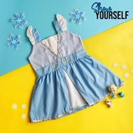 Xie ELSA DRESS FROZEN DRESS REMOVABLE WING/ FROZEN 2 DRESS