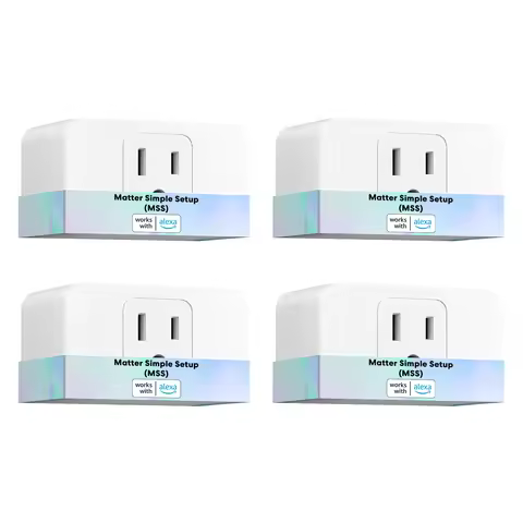 Meross Smart Mini Matter Plug US/MX Standard Wireless Outlet Power Monitor Smart Home Appliances Wor