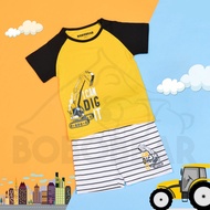 Bobobear Boys' Pajama Shorts Set I Can Dig It
