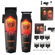 Professional Madeshow M11 M10 (D0) Professional Hair Clipper+Trimmer Set 0.1mm T Blade High Speed Ha