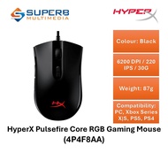 HyperX Pulsefire Core - RGB Gaming Mouse (4P4F8AA)