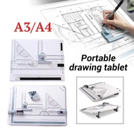 Technical Drafting Table A3 Engineer Multifunctional with Clear Rule Parallel Motion Draw Table