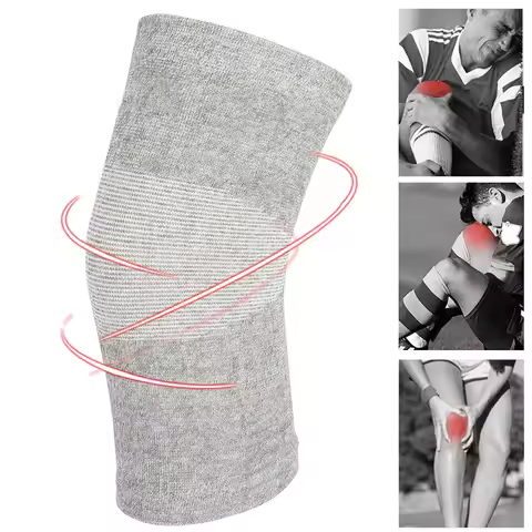 Kneecap Kneepad Sport Bamboo Charcoal Elastic Kneecap Comfortable Kneepad Protective Gear Size
