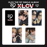4pcs XLOV UXLXVE I ONE The 2nd Single Album Lomo Cards I'mma Be WUMUTI RUI RISING STAR Photocards MA