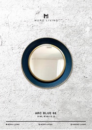 Muro Living กระจกตกแต่งดีไซน์ รุ่น ARC BLUE 88