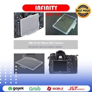 Tempered Glass Screen Protector LCD Cover Protector BM-10 Nikon D90