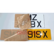LTA Approved Acrylic Numberplate