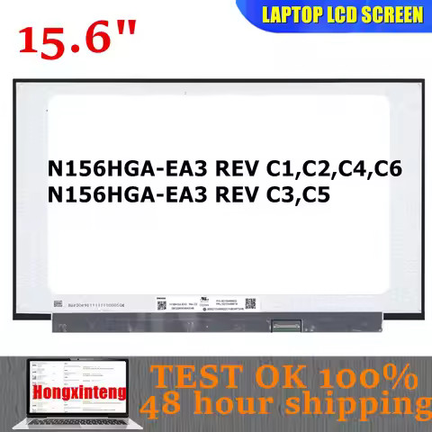 N156HGA-EA3 REVC1,C2,C3,C4,C5,C6 Original 15.6INCH 1080P 30PINS Laptop Screen FOR Lenovo Ideapad 3-1