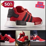 รองเท้าผ้าใบ Nmd R1 (Size37-45)Red สินค้าพร้อมกล่อง สินค้ามีหลายสี ทักแชทสอบถามเพิ่มเติมได้ครับ