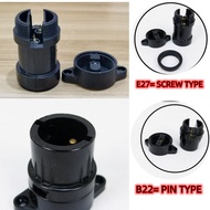 E27/B22 wedge holder (E27=screw) (B22=PIN)Socket Light Bulb Holder