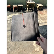 Cheap red string graduation hat