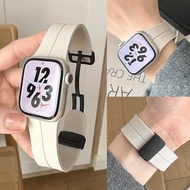 Silicone Magnetic Bracelet for Smart Watch Series 9 8 SE 7 6 5 3 IWatch Ultra Band 49mm 44mm 45mm 41