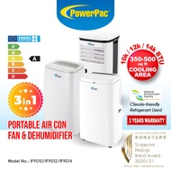 iFan 3IN1 Portable Aircon 10K/12K/14K BTU Portable Air Conditioner / Fan / Dehumidifier Cools (IF9010/IF9012/IF9014)