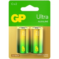 GP Ultra Plus Alkaline C Battery (UPA C 2C) 2pc/Card
