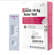 (LIMITED READY STOCK) Standard Q COVID-19 Antigen Rapid Self Test Kit (5 Units/box, Ship Out in 24hr!!!)