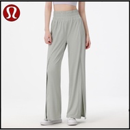 Lululemon Loose Straight Pants Casual Trousers Thin Wide-Leg Yoga Pants Slimmer Look Fitness Pants 9052