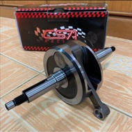 Y15ZR / Y15Z / LC150 / EXCITER - CRANKSHAFT RACING JET PIN 8mm ( 4mm) / 12mm (6mm) FORGED ROD - CSA 