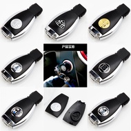 Metal Badge Key Cover compatible with Mercedes-Benz A, B, C, E, S, G, SLK, GLK,CLA, CLS AMG Key Cove
