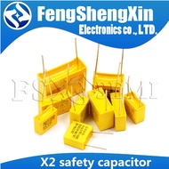 10pcs X2 Safety capacitors 10mm 275VAC 275V 0.15uf 0.033uf 0.068uf 0.01uf 0.33uf 0.047uf 0.022uf 0.0