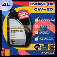 ORIGINAL ENGINE OIL MITSUBISHI【 0W20 SN/GF-5 4L】FULLY SYNTHETIC MITSUBISHI