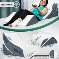 Cushion Set Pillow Bed Pillow Large Backrest4Pillow Surgery Bed Head Back Body Wedge Orthopedic Wedg