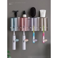 Ecoco transparent cup toothbrush holder