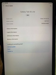 SAMSUNG GALAXY TAB S6 LITE(64gb)