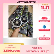 MSI GTX 1660 Super VGA|Ti 6G GDDR6 Ventus XS OC Full Box