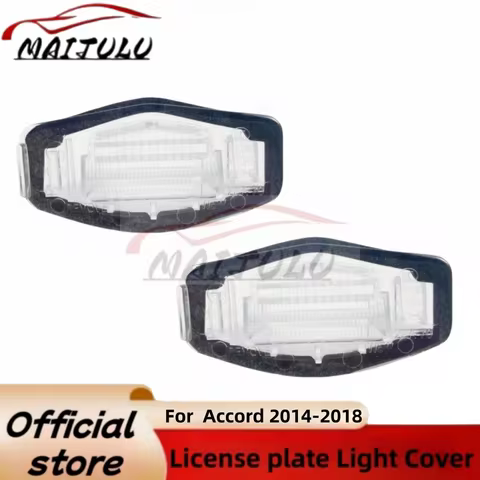 For Honda Accord 2014, 2015, 2016, 2017, 2018, Accord CR1, CR2 rear license plate light housing, box