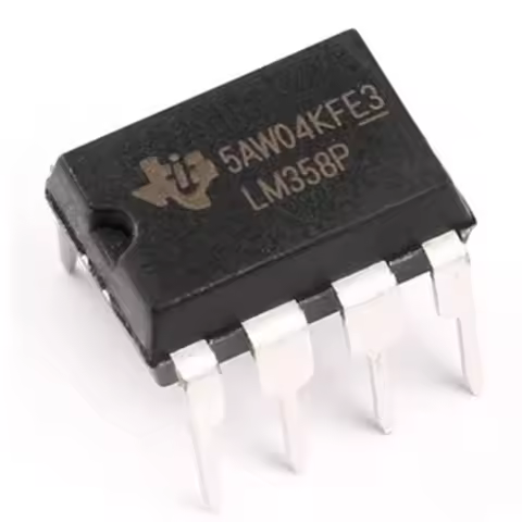 10Pcs New Original Lm358P Dip8 Dual Operational Amplifier Ic Chip