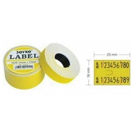 2-LINE YELLOW PRICE LABEL PAPER
