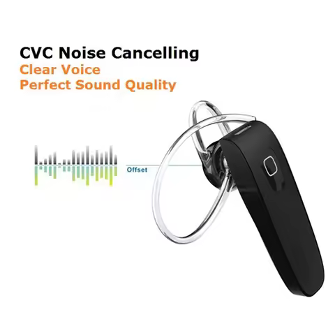 GENAI Hands Free Handsfree Auriculares Mini Bluetooth Headset Earphone For Phone Cordless Blutooth W